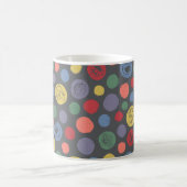 Gemeinsam Polka Dot Muster Kaffeetasse (Mittel)
