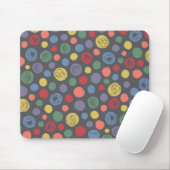 Gemeinsam Polka Dot Muster Mousepad (Mit Mouse)