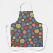 Gemeinsam Polka Dot Muster Schürze (Vorderseite)