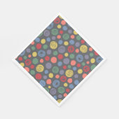 Gemeinsam Polka Dot Muster Serviette (Ecke)