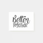 Gemeinsam Post-it Klebezettel (Vorderseite)