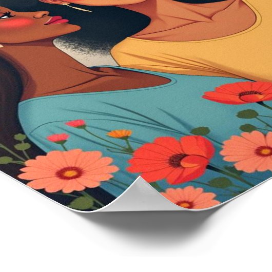 Gemeinsam Poster (Ecke)