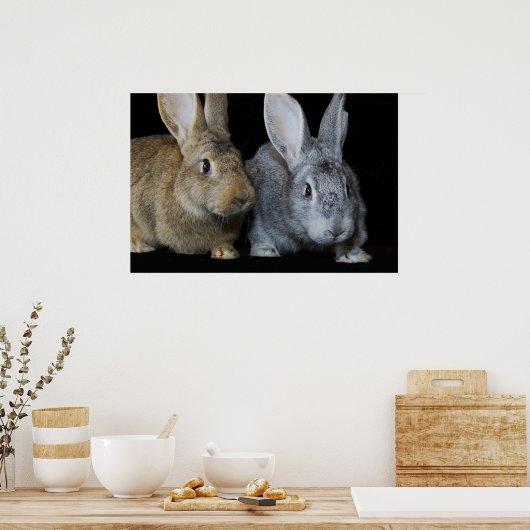 Gemeinsam Poster (Küche)