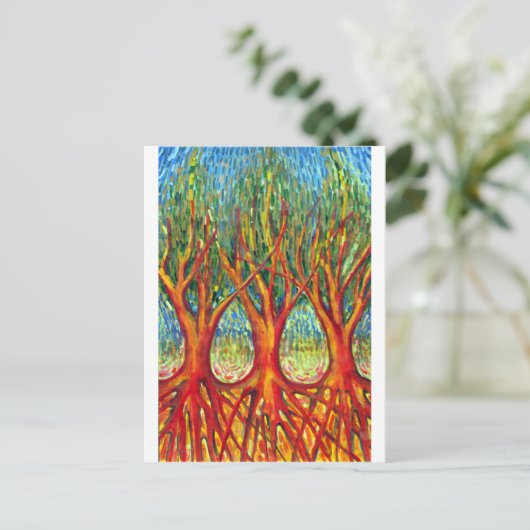 Gemeinsam Postkarte (Stehend Vorderseite)