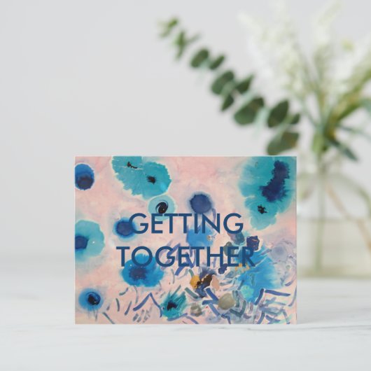 Gemeinsam Postkarte (Stehend Vorderseite)