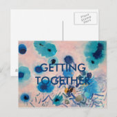 Gemeinsam Postkarte (Vorne/Hinten)