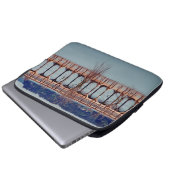 Gemeinsam reflektieren laptopschutzhülle (Vorne Knopf)