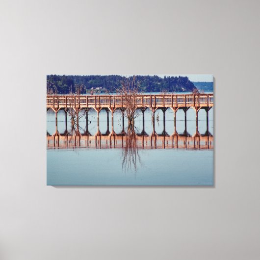 Gemeinsam reflektieren leinwanddruck (Vorderseite)