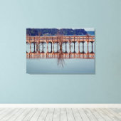 Gemeinsam reflektieren leinwanddruck (Insitu (Holzboden))