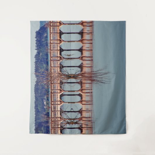 Gemeinsam reflektieren wandteppich (Vorderseite)