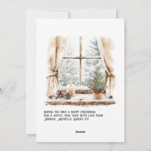 Gemeinsam Reimaged Foto Weihnachten (Rückseite)