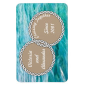 Gemeinsam reisen seit dem Stateroom Türmarker Magnet (Vertikal)