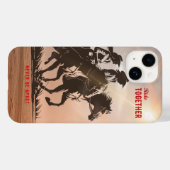 Gemeinsam reiten - Ein wunderbares Western-Leben | Case-Mate iPhone Hülle (Rückseite (Horizontal))