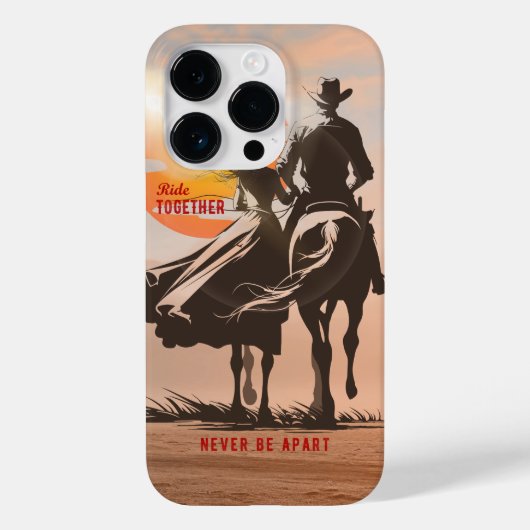 Gemeinsam reiten - Ein wunderbares Western-Leben ( Case-Mate iPhone Hülle (Rückseite)
