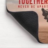Gemeinsam reiten - Ein wunderbares Western-Leben ( Mousepad (Ecke)
