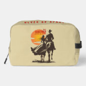 Gemeinsam reiten - Ein wunderbares Western-Leben | Waschbeutel (Rückseite)