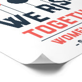 Gemeinsam sammeln wir WMSF Poster (Ecke)