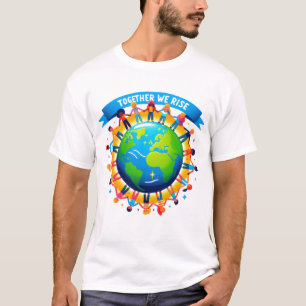 Gemeinsam schaffen wir Diversity Unity T - Shirt
