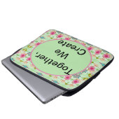 Gemeinsam schaffen wir laptopschutzhülle (Vorne Knopf)