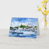 Gemeinsam segeln karte (Gelbe Blume)