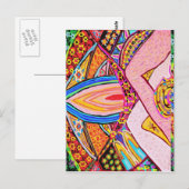 Gemeinsam sein postkarte (Vorne/Hinten)