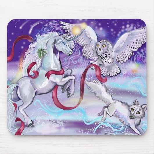 Gemeinsam sind wir ein Einhorn Mousepad (Vorne)