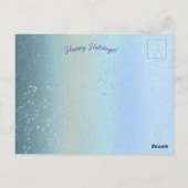 Gemeinsam sind wir ein Einhorn Postkarte (Rückseite)