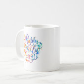 Gemeinsam sind wir ein starker Cup Kaffeetasse (Vorderseite Links)