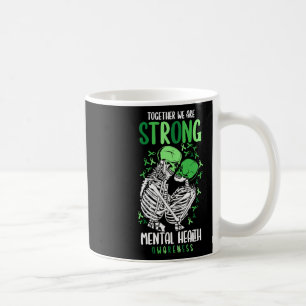 Gemeinsam sind wir ein starker Krieg gegen psychis Kaffeetasse