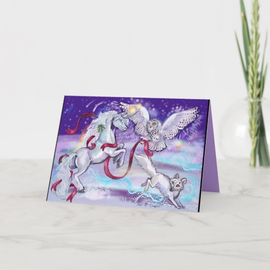 Gemeinsam sind wir eins ~ Grußkarten Feiertagskarte (Vorderseite)