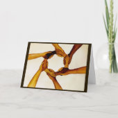 Gemeinsam sind wir eins karte (Vorderseite)