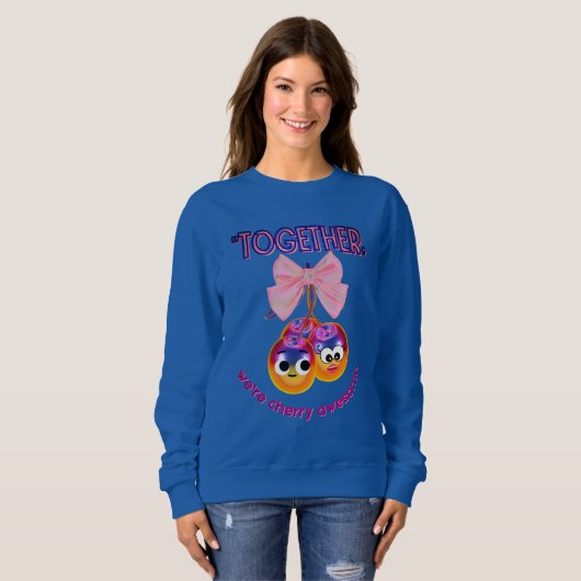 GEMEINSAM SIND WIR SCHERRY AWSOME SWEATSHIRT (Vorne ganz)