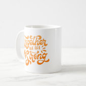 gemeinsam sind wir stark kaffeetasse (Vorderseite Links)