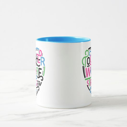 Gemeinsam sind wir stärker tasse (Zentrum)