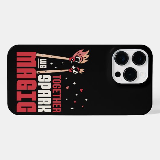 GEMEINSAM SPARKEN WIR ZAUBERSPIELE iPhone HÜLLE (Rückseite (Horizontal))