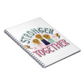 Gemeinsam stärken notizblock (Rechte Seite)