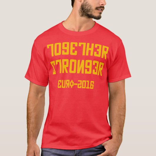 Gemeinsam stärkerer russischer T - Shirt (Vorderseite)