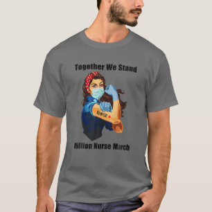 Gemeinsam stehen Millionen Krankenwagen März 2022 T-Shirt