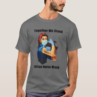 Gemeinsam stehen Millionen Krankenwagen März 2022 T-Shirt