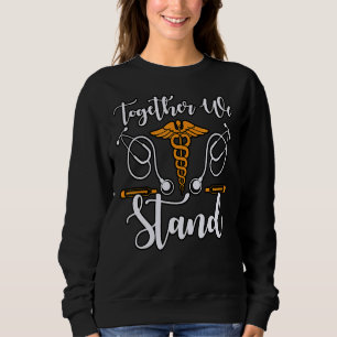 Gemeinsam stehen wir für National Million Nury Mär Sweatshirt