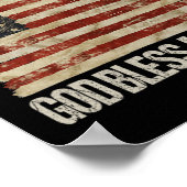 Gemeinsam stehen wir gespalten, wir werden Gott se Poster (Ecke)