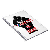 Gemeinsam stehen wir notizblock (Rechte Seite)