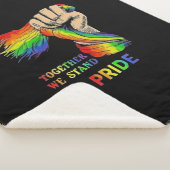 Gemeinsam stehen wir stolz! Sherpadecke (3/4)