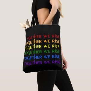 Gemeinsam steigern wir den Regenbogenpreis Tasche