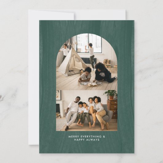 Gemeinsam und Merry | Modernes Abstraktes Foto Wei (Rückseite)