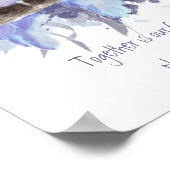 Gemeinsam unser Lieblingsplatz zu zitieren Birds P Poster (Ecke)