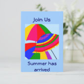 GEMEINSAM US-SOMMER HAT INVITE ERREICHT EINLADUNG (Stehend Vorderseite)