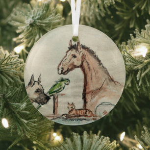 Gemeinsam von Hevener Ornament Aus Glas
