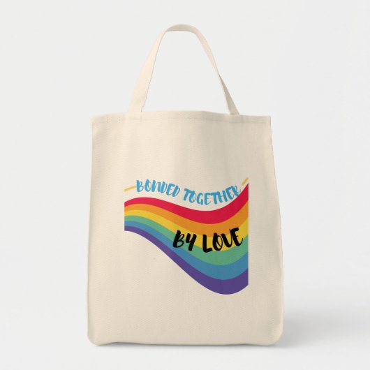 Gemeinsam von Liebe Tasche Einkaufstaschen gebünde (Vorne)