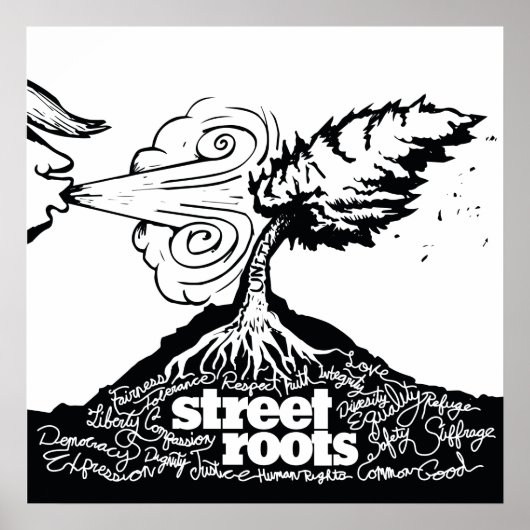 Gemeinsam werden wir jeden Sturm überstehen - Wert Poster (Vorne)